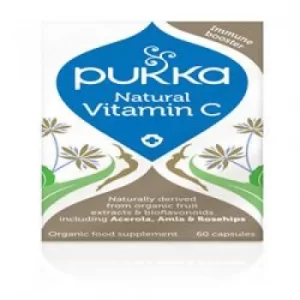 Image of Pukka Herbs Natural Vitamin C 60 capsule