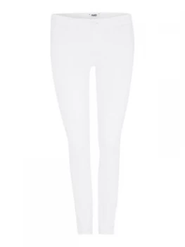 Image of Paige Verdugo Skinny Ankle Length Jeans In Ultra White