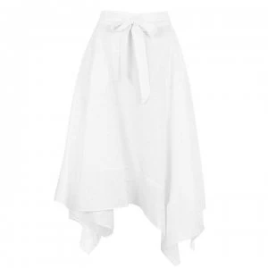 Image of DKNY Colour Blocked half Zip Womens - Ivory IVY