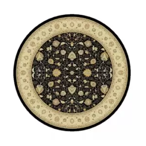 Image of Mastercraft Noble Art 6529 Circular Rug - 200cmcircular - 6529/191, Silk - Cream