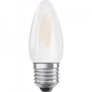 Image of OSRAM LED (monochrome) EEC A++ (A++ - E) E27 Candle 4.00 W = 40 W Warm white (Ø x L) 35mm x 35mm