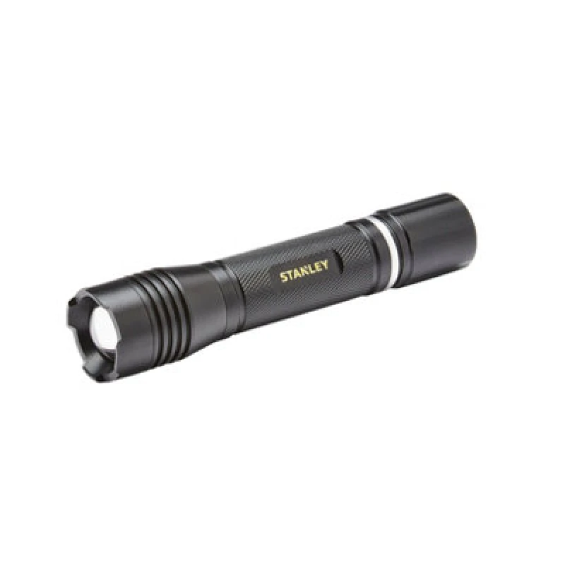 Image of Stanley Black Rechargeable 650Lm LED Battery-Powered Torch