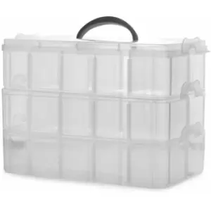 Image of 3 Tier Storage Boxes White - Pukkr