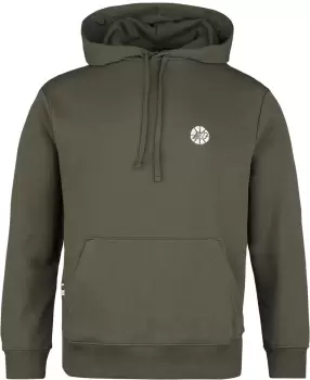 Image of New Balance NB Hoops Essentials Fundamental Hoodie Hooded sweater green