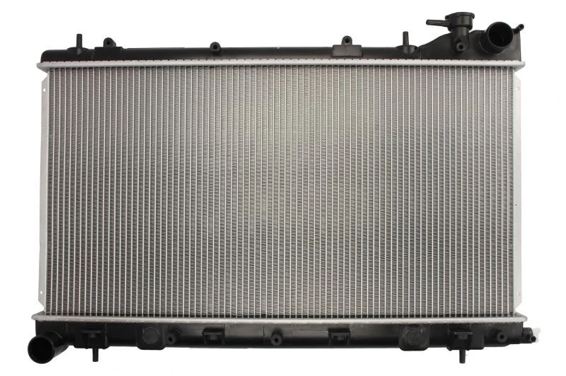 Image of NISSENS 67747 Engine radiator Aluminium, Brazed cooling fins, with gaskets/seals Radiator,engine cooling (470)
