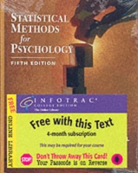 Image of Statistical Methods for Psychology by David C Howell Book