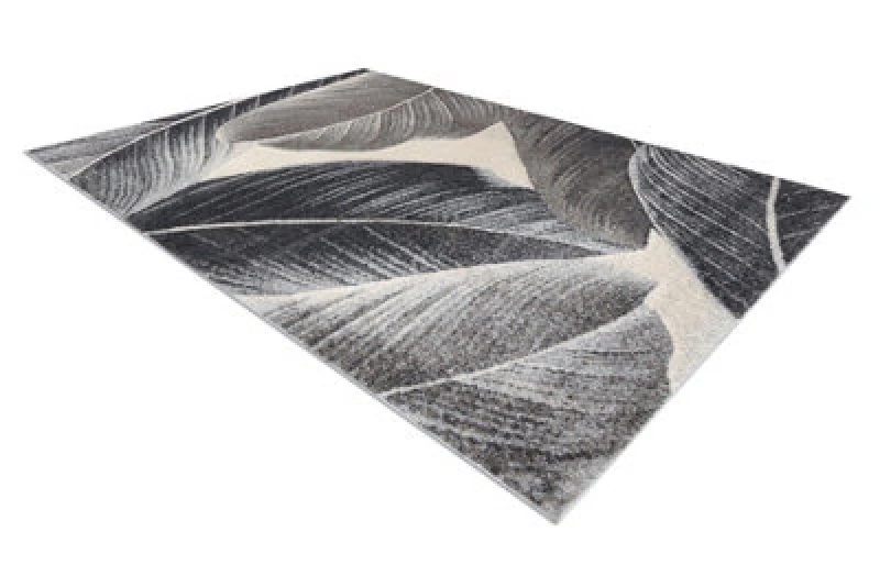 Image of RugsX Carpet Fusion 8912 Dark Grey - Feathers, Modern, Abstract 80X150 Cm