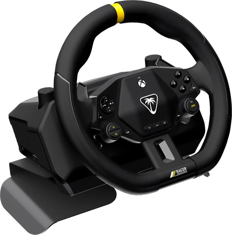 Image of Turtle Beach Wireless Racer Wheel For Android, PC and Xbox - Black