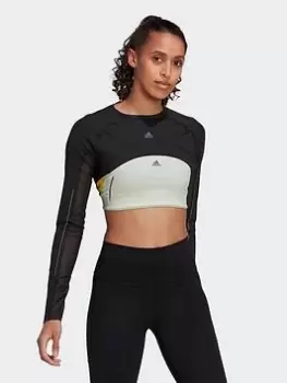 Image of adidas Hiit 45 Seconds Bolero, Black, Size L, Women