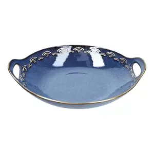 Image of Porcelain 28cm Dual Handled Serving Bowl