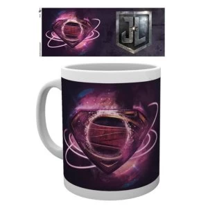 Image of Justice League Movie - Superman Logo Black Mug