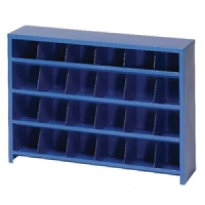 Image of Slingsby Economy Pigeon Hole 24 Bin Blue 383109