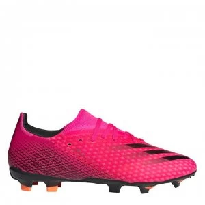 Image of adidas X Ghosted.3 Football Boots Firm Ground - ShockPink/Orang