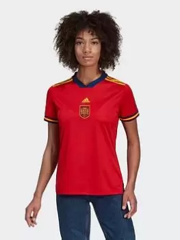 Image of adidas Spain 21/22 Home Jersey, Red Size XL Women