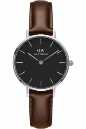 Image of Ladies Daniel Wellington Classic Petite 28 Bristol Black Watch DW00100233