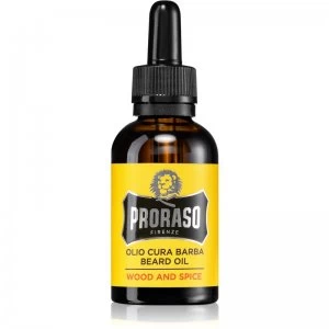 Image of Proraso Wood and Spice Beard Oil 30ml