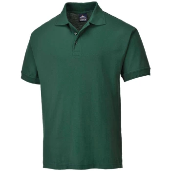 Image of Portwest - B210 - Bottle Green Sz XL Naples Polo Shirt Workwear Corporate Wear