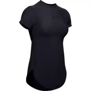 Image of Under Armour Breathe Luxe T Shirt Womens - Black