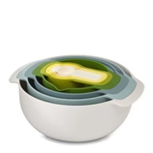 Image of Joseph Nest Plus 9 Bowl Stacking Set (Opal) - 9 Piece
