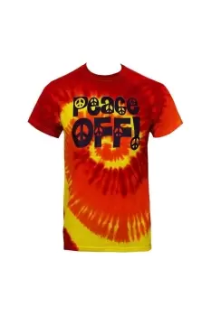Image of Peace Off Tie Dye T-Shirt
