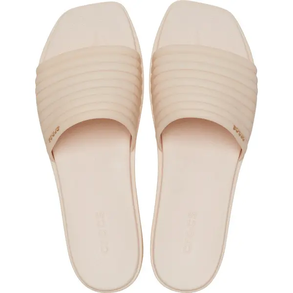 Image of Crocs Womens Miami Square Toe Sliders UK Size 8 (EU 41-42) Dew CRC518-DEW-8