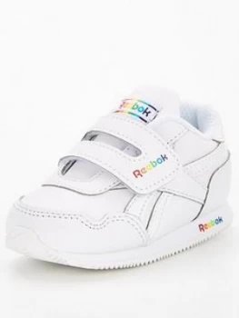 Image of Reebok Royal Classic Jogger 3 Rainbow Infant Trainers - Multi