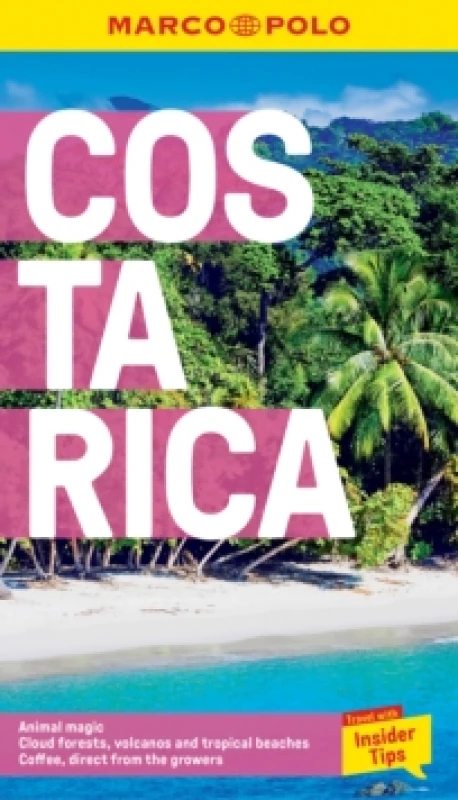 Image of Costa Rica Marco Polo Pocket Travel Guide - with pull out map Paperback / softback