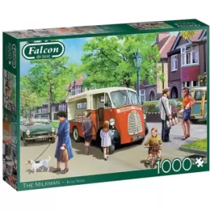 Image of Falcon de luxe The Milkman Jigsaw Puzzle - 1000 Pieces