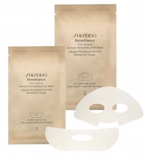 Image of Shiseido PureRetinol Intensive Revitalising FaceMasks x4