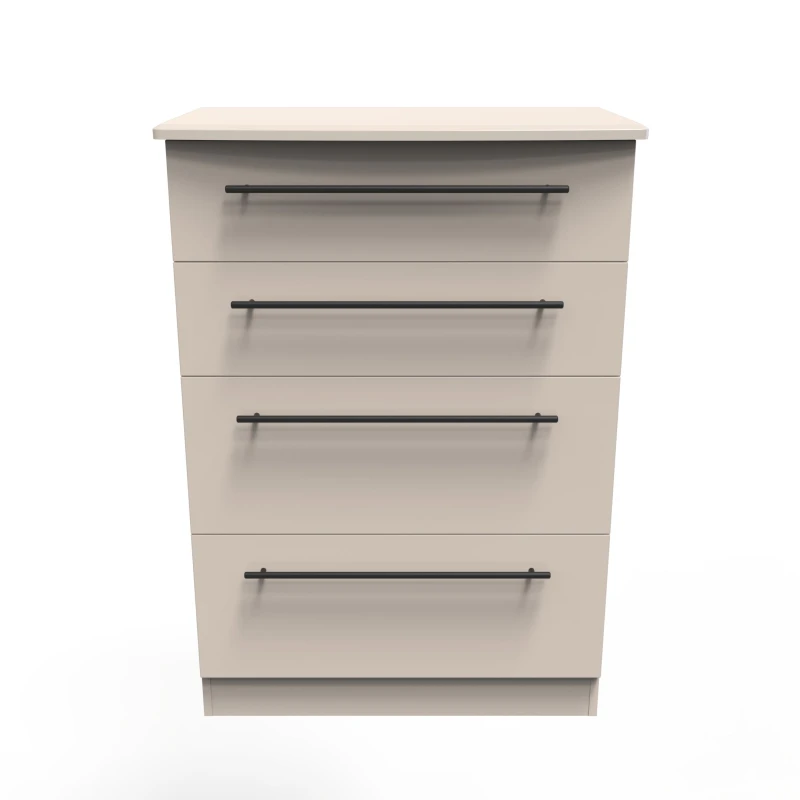 Image of Howard 4 Drawer Deep Chest In Kashmir Matt (Ready Assembled)