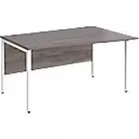 Image of Dams International Wave Desk MB14WRWHGO 1,400 x 990 x 725 x 800 - 990 mm