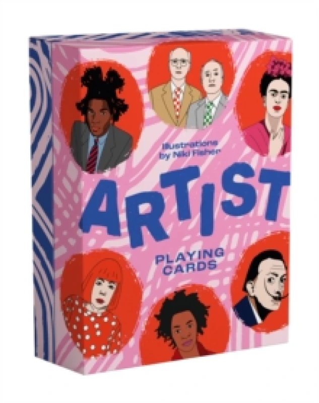 Image of Artist Playing Cards Cards