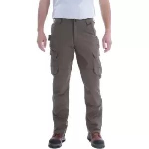 Image of Carhartt Mens Steel Relaxed Cordura Cargo Pocket Trousers Waist 32' (81cm), Inside Leg 30' (76cm)