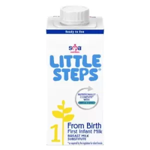 Image of SMA Little Steps First Infant Baby Milk Liquid From Birth