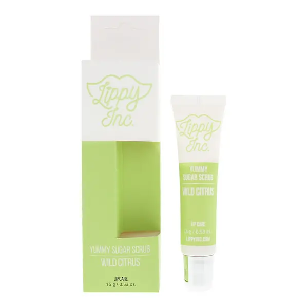 Image of Lippy Inc. Yummy Wild Citrus Sugar Lip Scrub 15g
