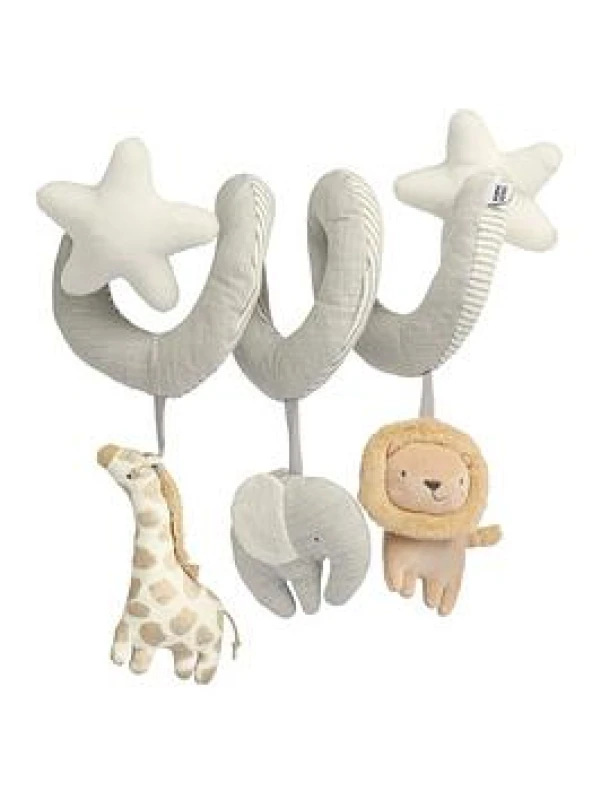 Image of Mamas & Papas Welcome To The World Travel Spiral Baby Toy Print VRCS7 Unisex