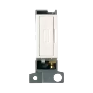 Image of Click Scolmore MiniGrid 13A Fused Connection Unit Module White - MD047PW