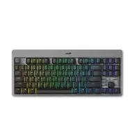 Image of MOUNTAIN Everest Core 80% TKL Cherry MX Red RGB USB Mechanical Gaming Keyboard UK ISO Layout - Grey