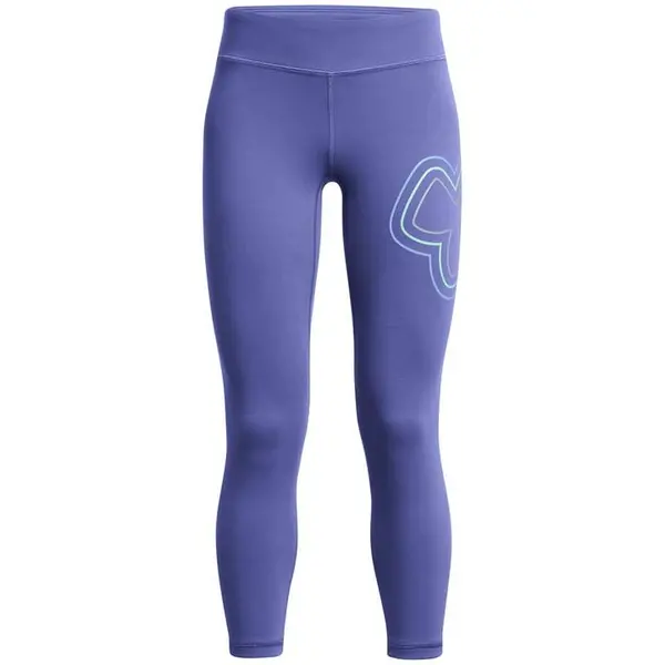 Image of Under Armour Branded Ankle Legging Performance Tights 7-8 (S) Black 34616303175