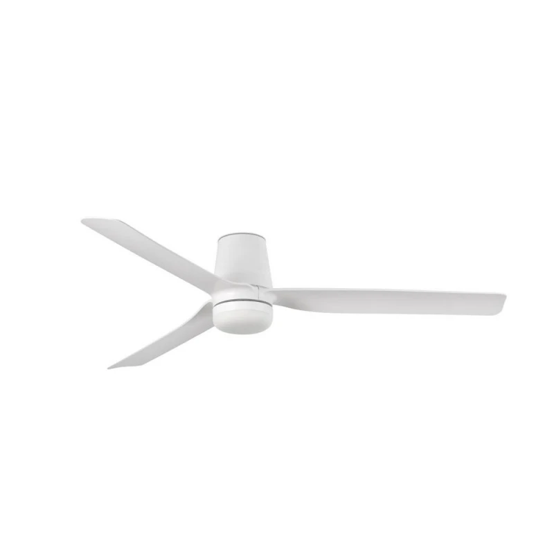 Image of Netlighting Punt Tub Medium LED White DC Ceiling Fan 6 Speed White Unisex