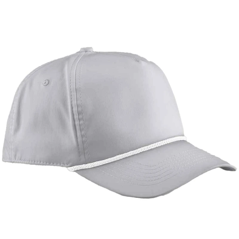 Image of Beechfield Beechfield Men Coolmax Baseball Cap in Light Grey Light Grey One Size Male 5063703679480