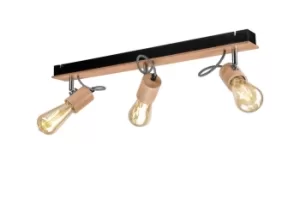 Image of Gustavo Spotlight Bar Black, 3x E27