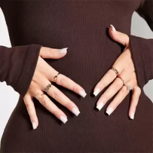 Image of I Saw It First Look Rings 6 Pack - Gold