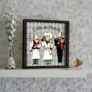 Image of KZM621 Multicolor Decorative Framed MDF Painting