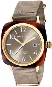 Image of Briston Watch Clubmaster Classic 3 Hands - Grey