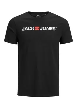 Image of JACK & JONES Classic T-Shirt Men Black