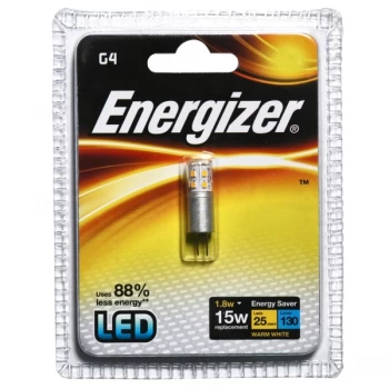 Image of Energizer High Tech LED G4 Warm White 130lm