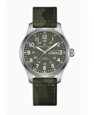 Image of Hamilton Khaki Field Day Date Auto Mens Watch H70535061 H70535061