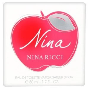 Image of Nina Ricci Nina Eau de Toilette For Her 50ml