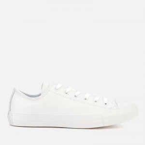 Image of Converse Chuck Taylor All Star Ox Trainers - White - UK 6